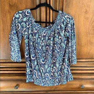 Off the shoulder blouse